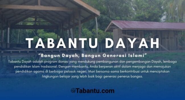 Kampanye bantuan Pembangunan Dayah