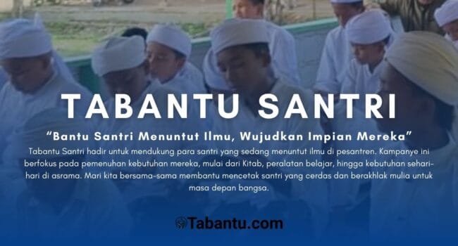 Kampanye bantuan untuk Santri Dayah